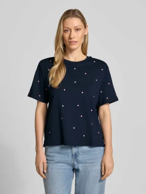 Pudełkowy krój t-shirt z czystej bawełny Tom Tailor Denim