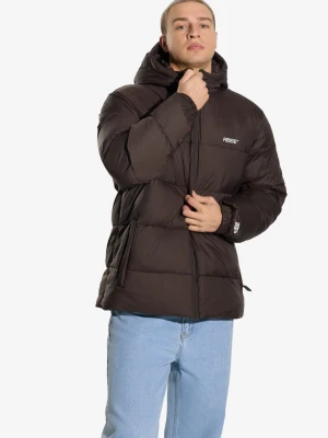 Puffer 404 kurtka męska brązowa Prosto