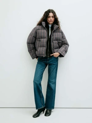 PUFFER COAT LAURI granatowy - Kobieta - MANGO