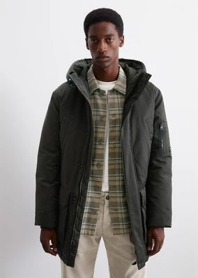 Puffer parka z kapturem Marc O'Polo