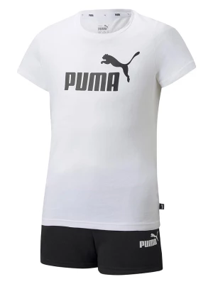 Puma 2-częściowy zestaw "Logo" w kolorze biało-czarnym rozmiar: 116