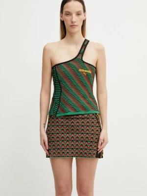 Puma Ahluwalia bluzka asymetryczna damska z wiskozą