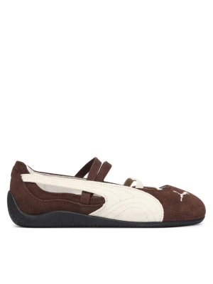 Puma Baleriny Speedcat Ballet Sd Jr 406132 Brązowy