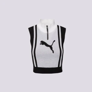 Puma Bezrękawnik Future.puma.archive Half-Zip Knitted Tank