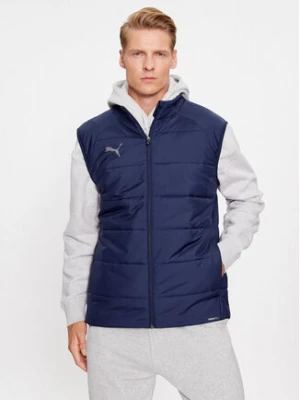 Puma Bezrękawnik Teamliga 657968 Granatowy Regular Fit