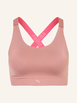 Puma Biustonosz Sportowy 3d Knit rosa różowy