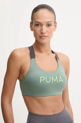 Puma biustonosz sportowy 4KEEPS EVERSCULPT kolor zielony 524785