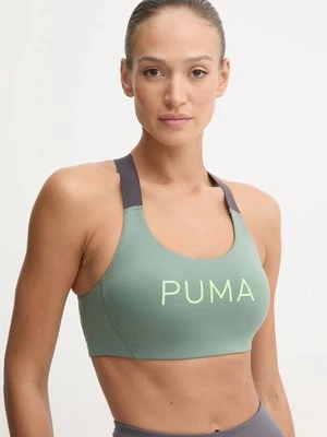 Puma biustonosz sportowy 4KEEPS EVERSCULPT kolor zielony 524785