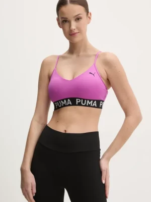 Puma biustonosz sportowy Move Strong kolor różowy 527140