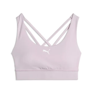 PUMA Biustonosz treningowy Fit o śCzerwonynim wsparciu, Odzież, Fioletowy
