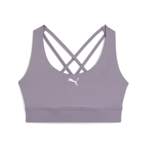 PUMA Biustonosz treningowy Fit o śCzerwonynim wsparciu, Odzież, Fioletowy,
