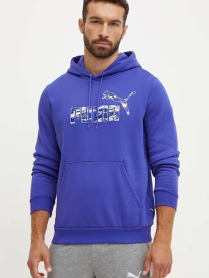 Puma bluza niebieski