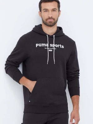 Puma bluza bawełniana czarny