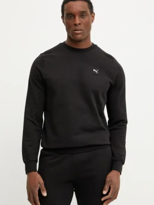Puma bluza bawełniana męska kolor czarny z nadrukiem 684727
