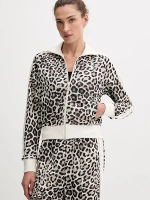 Puma bluza damska kolor beżowy wzorzysta 632342