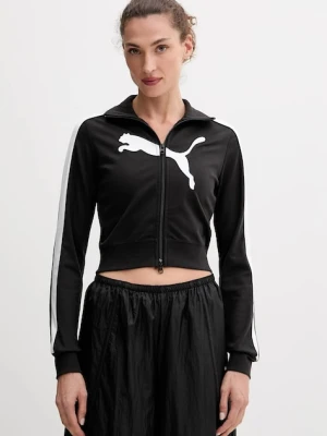 Puma bluza damska kolor czarny z nadrukiem 632123