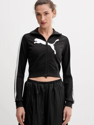 Puma bluza damska kolor czarny z nadrukiem 632123