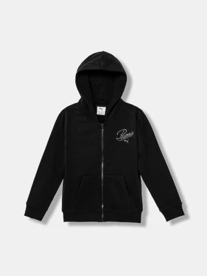 Puma bluza dziecięca ESS SCRIPT Full-Zip Hoodie FL G