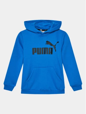 Puma Bluza Ess Big Logo 586965 Niebieski Regular Fit