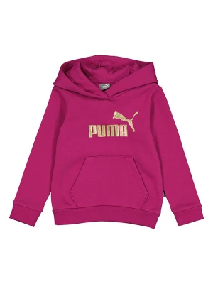 Puma Bluza "ESS+ Glitter" w kolorze różowym rozmiar: 104