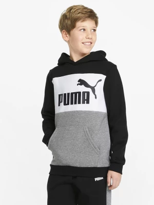 Puma Bluza "ESS" w kolorze biało-czarno-szarym rozmiar: 104