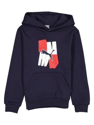 Puma Bluza "ESS+" w kolorze granatowym rozmiar: 140