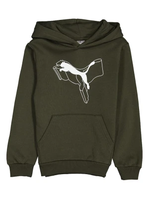 Puma Bluza "ESS+" w kolorze khaki rozmiar: 152