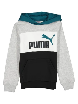 Puma Bluza "ESS" w kolorze szaro-czarno-białym rozmiar: 176