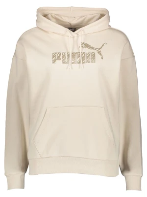 Puma Bluza "Essentials+" w kolorze beżowym rozmiar: L
