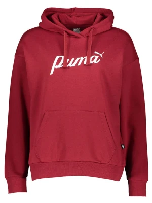 Puma Bluza "Essentials+" w kolorze czerwonym rozmiar: M