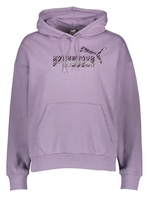 Puma Bluza "Essentials+" w kolorze fioletowym rozmiar: M