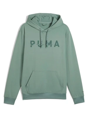 Puma Bluza funkcyjna "Cloudspun" w kolorze zielonym rozmiar: M