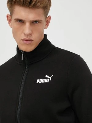 Puma bluza męska kolor czarny melanżowa