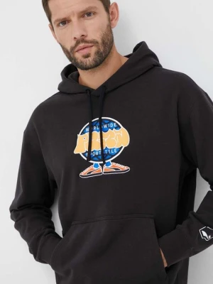 Puma bluza męska kolor czarny z kapturem z nadrukiem 538027-01