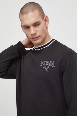 Puma bluza SQUAD męska kolor czarny z nadrukiem 678970