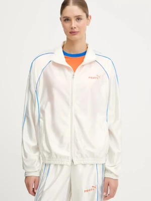 Puma bluza PUMA x FENTY damska kolor beżowy z aplikacją 633626