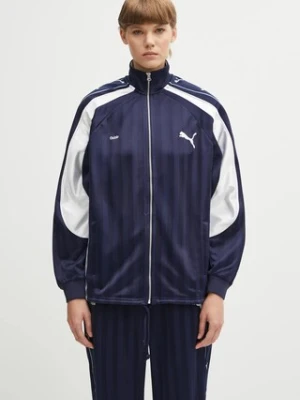 Puma bluza PUMA x GUIZIO damska kolor granatowy z aplikacją 632558