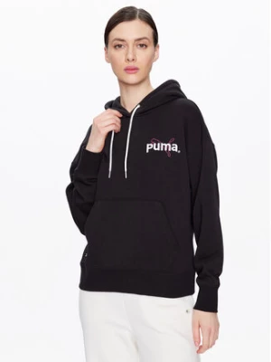 Puma Bluza Teama 538378 Czarny Regular Fit