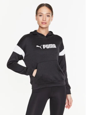 Puma Bluza techniczna Fit Tech 523079 Czarny Regular Fit
