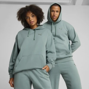 PUMA Bluza z kapturem unisex Essentials Elevated, Odzież, Zielony,