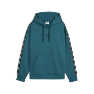 PUMA Bluza z kapturem z polaru Tape Fleece damska, Odzież, Zielony,