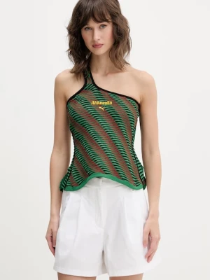 Puma bluzka asymetryczna damska z wiskozą Ahluwalia