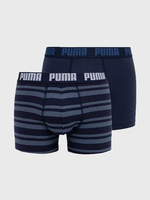 Puma bokserki (2-pack) 907838 kolor niebieski