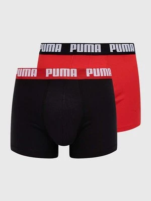 Puma bokserki 2-pack męskie kolor czerwony 938320