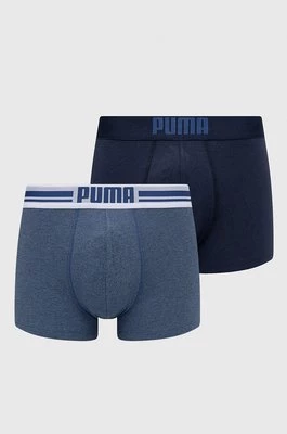 Puma bokserki 2-pack męskie kolor niebieski