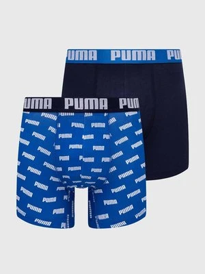 Puma bokserki 2-pack męskie kolor niebieski 938324