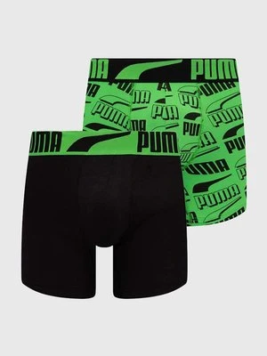 Puma bokserki 2-pack męskie kolor zielony 938307