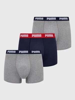 Puma bokserki 3-pack męskie kolor granatowy 938327