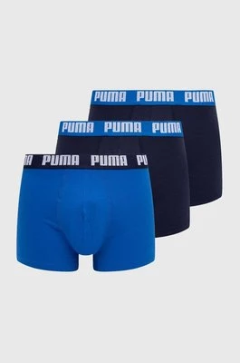 Puma bokserki 3-pack męskie kolor niebieski 938327
