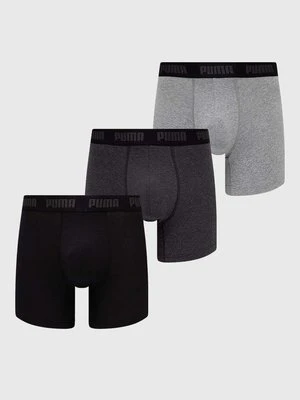 Puma bokserki 3-pack męskie kolor szary 938327